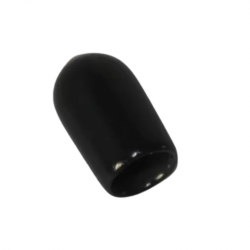 EMBOUT ROND NOIR ENVELOPPANT 8 MM