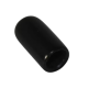 EMBOUT ROND NOIR ENVELOPPANT 5 MM