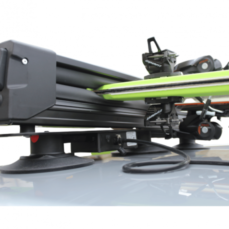 Porte-Ski ventouse électrique pour 6 paires ou 4 snowboards